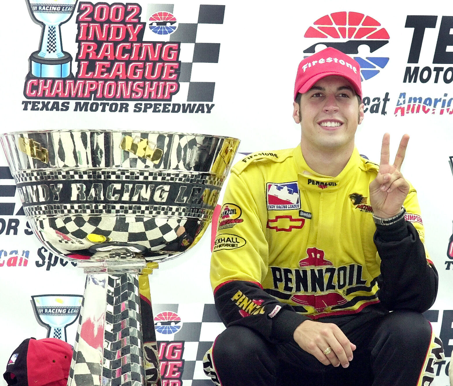 2002: Sam Hornish Jr. wins his second straight IRL title